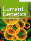 CURRENT GENETICS雜志封面
